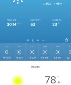 Netatmo Weather Station Indoor Outdoor with Wireless Outdoor Sensor - Compatible with Amazon Alexa & Apple HomeKit Standard Packaging 39 61zK9Ak9SzL 1