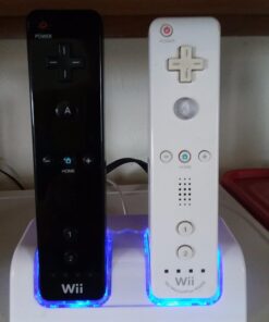 Kulannder Wii Remote Battery Charger(Free USB Wall Charger+Lengthened Cord) Dual Charging Station Dock with Two Rechargeable Capacity Increased Batteries for Wii/Wii U Game Remote Controller (White) 39 61zKboVJxL