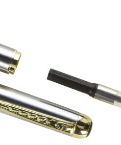 JINHAO 250 Stainless Steel Gold Trim Fountain Pen - Medium 1 28 61zKjJZlGOL