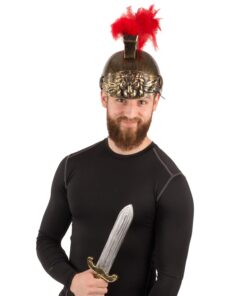 Alternative view of Tigerdoe Roman Soldier - Helmet - Gladiator Costume - Spartan Costume - Costumes for Kids & Adults 2 Pc Roman Helmet and Sword