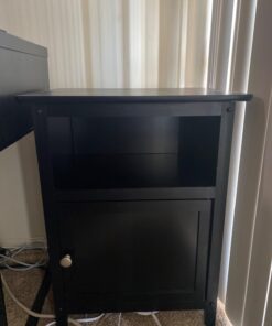 Winsome Wood Henry Accent Table, Black, 19 inches 32 61zO9iCCilL