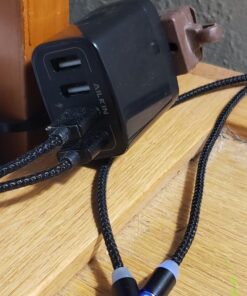 Wall Charger, USB Charger Adapter, AILKIN 4.8A 4Multi Port Fast Charging Station Power Base Block Plug Cube Brick for iPhone 15 14 SE 13 12 11Pro Max/XR/XS/8Plus, Samsung A14/A13/S23/S22 Kindle Plug Black 1 36 61zOAnMHxIL