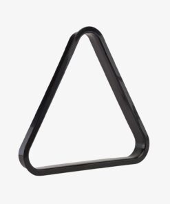 Pro Series Commercial Plastic Billiard/Pool Ball Rack, Black 8-Ball Triangle