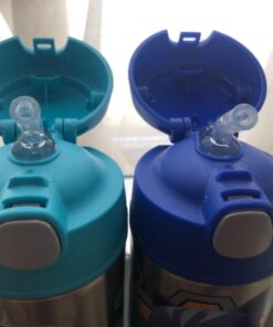 Thermos Replacement Straws for 12 Ounce Funtainer Bottle, Clear, 1 Pack 47 61zOFXR2X2L