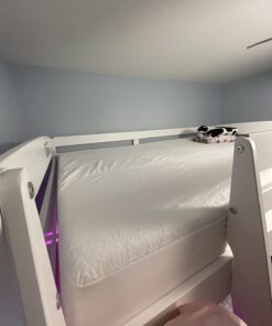 SafeRest Mattress Protector - Full Size Cotton Terry Waterproof Mattress Protector, Breathable Fitted Mattress Cover with Stretchable Pockets 44 61zQfQr3aEL