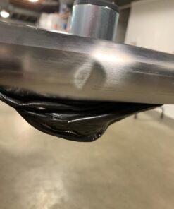 GRIDMANN NSF Stainless Steel Work & Prep Table 60 x 30 Inches with Caster Wheels and Under Shelf for Restaurant, Home, Hotel 60 in Long x 30 in Deep 24 61zQz5qUwbL