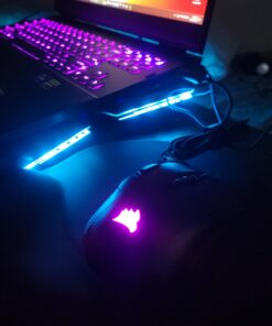 CORSAIR IRONCLAW WIRELESS RGB Rechargeable Gaming Mouse with Slipstream Technology - 18,000 DPI - 3-Zone RGB Multi-Color Backlighting - Black 48 61zUzHisGJL