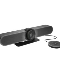 Logitech MeetUp Video Conferencing System, Ultra HD 4K/1080p/720p, 3 Microphones/Adjustable Speakers, Wide Field of View 120°, PC/Mac/Laptop/Macbook/Tablet - Black 11 61zV0oAkWIL