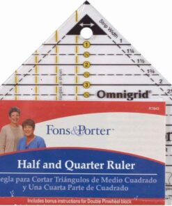 Alternative view of Dritz Fons & Porter R7843 Half & Quarter Ruler