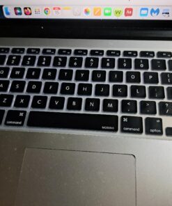 MOSISO Silicone Keyboard Cover Compatible with MacBook Air 13 inch A1466 A1369 2010-2017&Compatible with MacBook Pro 13/15 inch (with/Without Retina Display, 2015 or Older Version), Black 32 61zaCnXU4GL