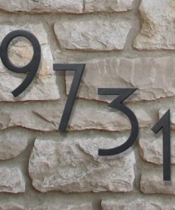 Hy-Ko Products FM-6/3 Floating House Number 3 (THREE) 6" High, Black, 1 Piece 26 61zbIPEgxNL