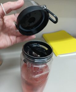 Brimma Fruit Infuser Water Bottle - 32 oz Large, Leakproof Plastic Fruit Infusion Water Bottle for Gym, Camping, and Travel 42 61zcDiSNHL