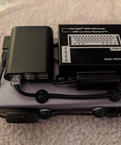 KUNCAN USB 5V to 12V DC - USB Voltage Step Up Converter Cable(12V 0.7A-1A), USB A to 12V DC 5.5 x 2.1mm Adapter with DC Jack 5.5 x 2.5mm & 3.5 x 1.35, 5 Ft 12 Volt DC Power Cable Black 22 61zcMn0AAQL