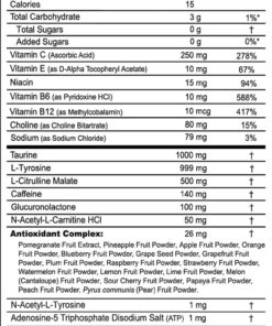 G Fuel Faze Rug Energy Powder, Sugar Free, Clean Caffeine Focus Supplement, Water Mix, Sour Blue Raspberry Flavor, with Focus Amino, Vitamin + Antioxidants Blend - 10.44 oz (40 Servings) 27 61zcPc06ZL