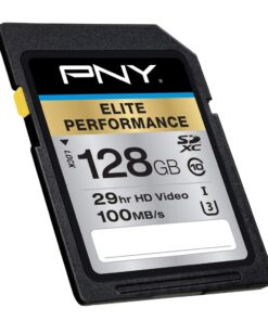 Alternative view of PNY 128GB Elite Performance Class 10 U3 SDXC Flash Memory Card