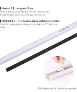 RZSAIDA LED Closet Light, LightBiz 20-LED Wireless Motion Sensor Night Light Under Cabinet Lighting (Battery Operated) 18 61zcX T44jL