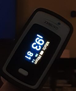 Innovo Deluxe iP900AP Fingertip Pulse Oximeter with Plethysmograph and Perfusion Index (Off-White with Black) 53 61zeNO9plL