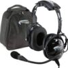 Rugged Air RA200 General Aviation Headset for Student Pilots – Features Passive Noise Reduction Adjustable Headband Full Flex Mic Boom and Headset Bag Student Pilots / Passengers 54 61zeaFxqVxL
