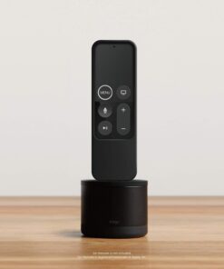 elago R2 Slim Case Compatible with Apple TV Siri Remote 1st Generation (Black) - Slim Design, Scratch-Free Silicone, Shock Absorption, Full Access Black 38 61zi1J09WFL