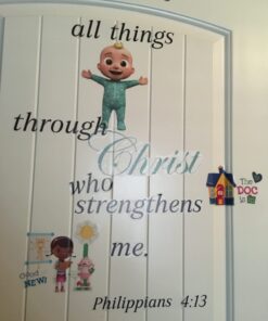 RoomMates RMK2280SCS Doc Mcstuffins Peel and Stick Wall Decals 10 inch x 18 inch 32 61ziZBjFsvL