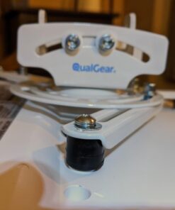 QualGear PRB-717-Wht Ceiling Mount Projector Accessory White Mount 38 61zk1CP143L