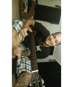 Alternative view of Crescent MG38-BK 38" Acoustic Guitar Starter Package, Black (Includes CrescentTM Digital E-Tuner)