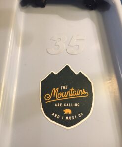 NI3802-Pack The Mountains Are Calling Sticker/Decal | Premium Quality Vinyl Sticker | 4-Inches by 3.5-Inches 15 61zn7j2cLwL
