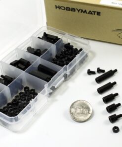 HOBBYMATE M3 Nylon Standoffs Spacer Screw Bolt for Building PC PCB Motherboard Standoffs 27 61zoIIxbwBL