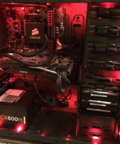 NZXT CB-LED20-RD 2-Metres Light Sensitivity Sleeved LED Kit (Red) Red 53 61zpa9EjSL