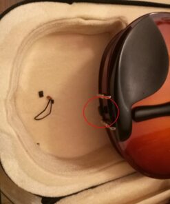 Cecilio CVN-300 Solidwood Ebony Fitted Violin with D'Addario Prelude Strings, Size 1/2 39 61zrU4RL1fL