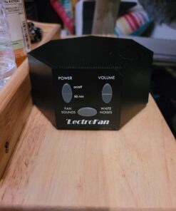 LectroFan High Fidelity White Noise Machine with 20 Unique Non-Looping Fan and White Noise Sounds and Sleep Timer Classic-Black Black Standard Packaging 47 61zru4x4ffL