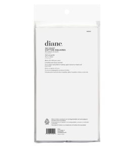 Diane Cotton Squares – 100% Real Cotton – Soft, Gentle on Face, Use for Makeup and Nail Polish Removal, Beauty Applicator - 160 Count (Pack of 1) 160-Pack SQUARES 26 61zs6t0W0UL