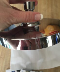 ShowerMaxx, Luxury Spa Series: Chrome Rain Shower Head, 6-Inch Round Rain Showerhead with 360 Tilt, Experience Rainfall with MAXX Comfort and Elegance (Chrome Polished) Modern 6 inch (Circular) 45 61zuafdqXdL