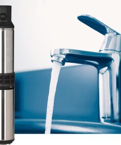 Red Lion RL12G07-2W2V 4-inch Submersible Deep Well Pump, 3/4 HP, 12 GPM 2-Wire, 230 Volts, Steel, 14942403 3/4 HP, 230 Volt 10 61zw p0vCL