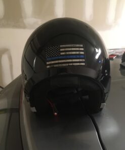 Tattered 3M Reflective Thin Blue Line 3.5 X 2 Decal Sticker United States Us Flag Tactical Police Law Enforcement 13 61zzaUl7xtL