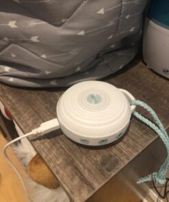 Yogasleep Rohm Portable White Noise Sound Machine, 3 Soothing Natural Sounds with Volume Control, Sleep Therapy For Adults, Kids & Baby, Noise Cancelling for Office Privacy & Meditation, Registry Gift 1-Pack Rohm 29 71 09l3fLL