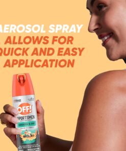 OFF! FamilyCare Insect & Mosquito Repellent Aerosol, Smooth and Dry Formula Bug Spray, Provides up to 6 Hours of Protection, 4 oz 15 71 0mJfXTL
