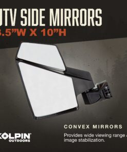 Alternative view of Kolpin UTV Side Mirror - Pair - 98315, Black