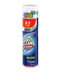 OxiClean Max Force Gel Stain Remover Stick, 6.2 Ounce (Pack of 2) 6.2 Ounce (Pack of 2) 45 71 1WsuRFFL