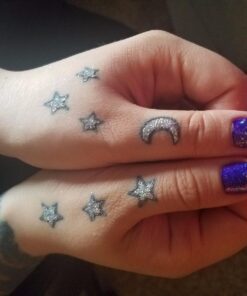 Face Paint Stencil Stickers for Painting Kit (104 Pieces) Thick Tattoo Stencil - Soft, Pliable and Easy to Stick Down and Reuse - Great for Birthdays, Sleepovers, School Carnivals, or Fundraisers 30 71 1sEB7LL