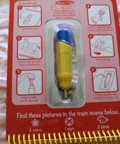 Melissa & Doug On the Go Water Wow! Reusable Water-Reveal Activity Pads, 2-pk, Vehicles, Animals - Party Favors, Stocking Stuffers, Travel Toys For Toddlers, Mess Free Coloring Books For Kids Ages 3+ Bundle: Vehicles, Animals 41 71 1tVCiyOL 2