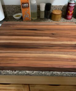 TeakHaus Edge Grain Carving Board w/Hand Grip (Rectangle) | 24" x 18" x 1.5" 24 x 18 x 1.5 Without Juice Groove 25 71 1wlid6 L