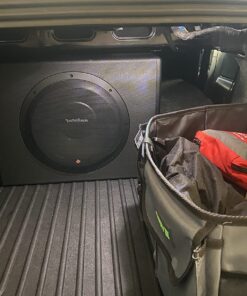 Rockford Fosgate Punch P300-12 Single 12" 300-Watt Amplified Subwoofer in Enclosure - Black 12 Inches Standard Packaging 49 71 2315t1TL