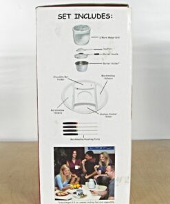 Casa Moda S'Mores Maker with Ceramic Round Tray 10 71 2wwqn9ML