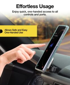 Scosche MPDB MagicMount Pro Magnetic Car Phone Holder - Magnetic Phone Mount for Car Dashboard, Desk, & Flat Surfaces - 360 Degree Adjustable Head - Universal Dash Mount for All Cell Phones & Tablets 1 Pack 26 71 3AEyO3wL