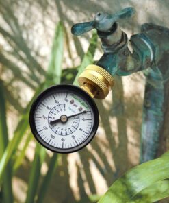Rain Bird P2A Water Pressure Test Gauge, 3/4" Female Hose Thread, 0-200 psi 22 71 3NhdLRmL