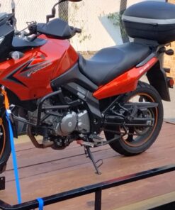 Extreme Max 5001.5010 Motorcycle Wheel Chock, Black Standard 57 71 3aVKtNbL