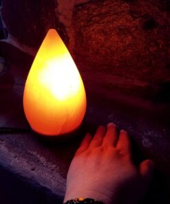 Evolution Salt - Raindrop Crystal Himalayan Salt Lamp 4-5 lbs 8 71 49iSB3DL