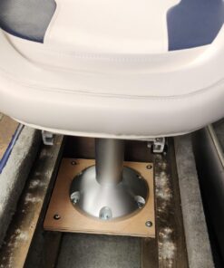 Wise 8WP21-374 Boat Seat Pedestal, Adjustable Height from 12" to 18", with Seat Slide Seat Mount, Adjustable Travel 5" - Fore & AFT 36 71 4R59ZXPL