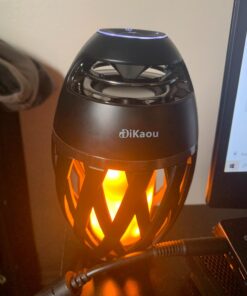 Gifts for Men, Him, Outdoor Bluetooth Speaker, Unique Gifts for Men Him Dad, Wireless Speaker Waterproof with Torch Light, BT5.0 with HD Audio and Enhance Bass, Birthdays Gifts for Men Her Women Black 51 71 4mfeHRKL